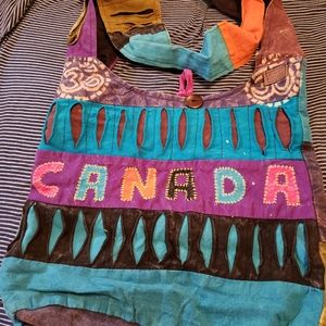 Patchwork hobo bag. CANADA